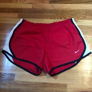 Red Nike Running Shorts